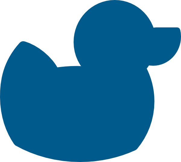 Duck Silhouette Svg Clip Arts 600 X 539 Px (600x539), Png Download