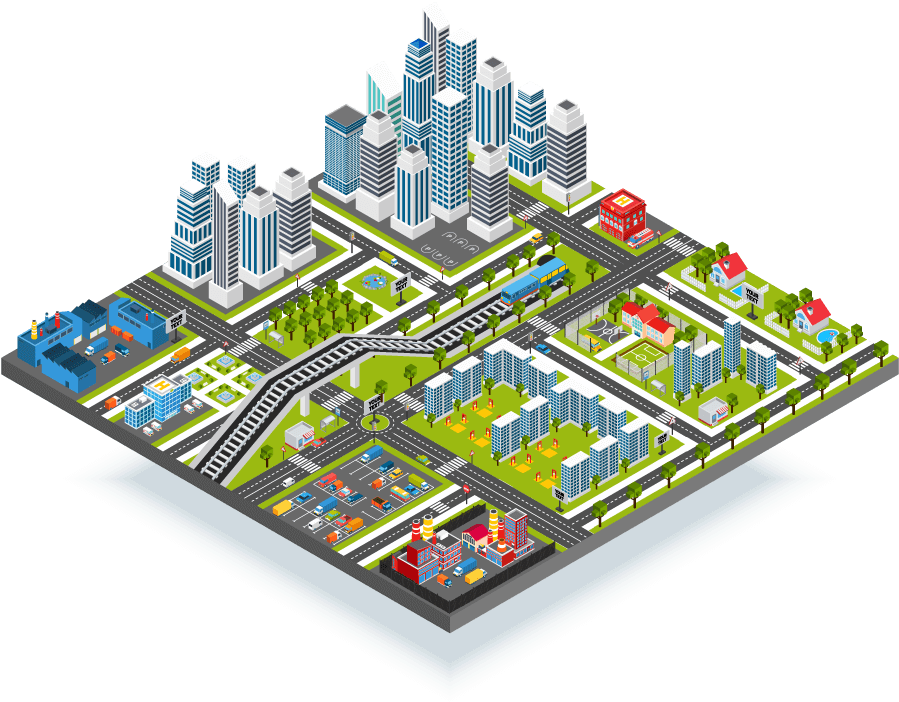 Iso City - Car (921x740), Png Download