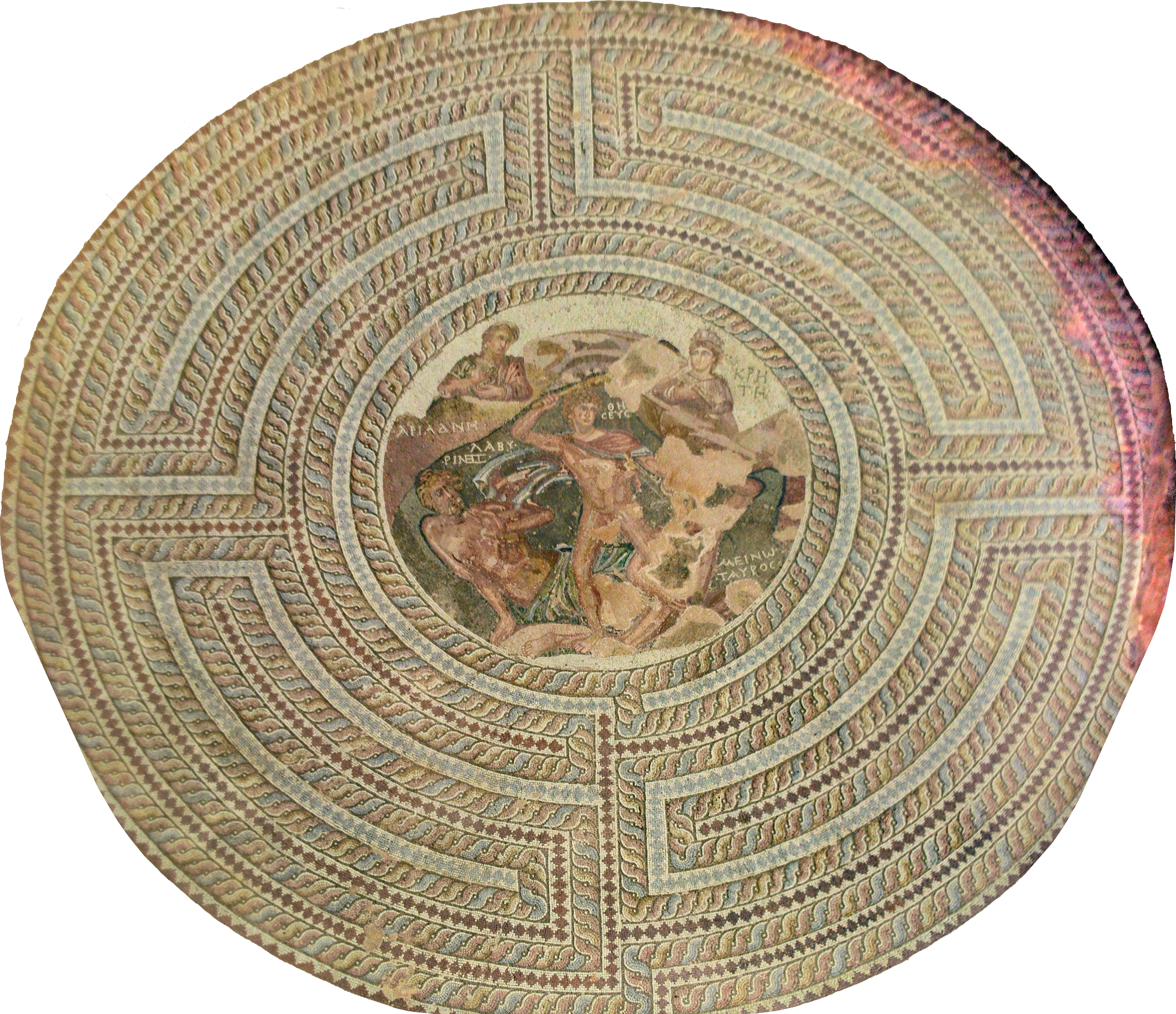 House Of Theseus - House Of Dionysos (2126x1834), Png Download