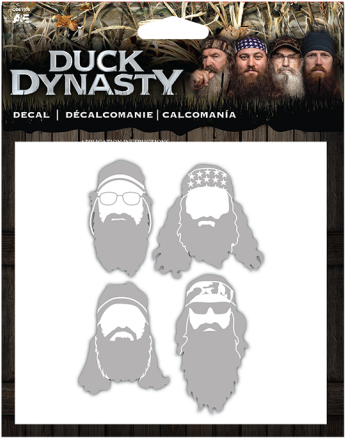 Duck Dynasty Decal - Duck Dynasty Happy Happy Happy Phil Max-4 Camo Decal, (480x480), Png Download