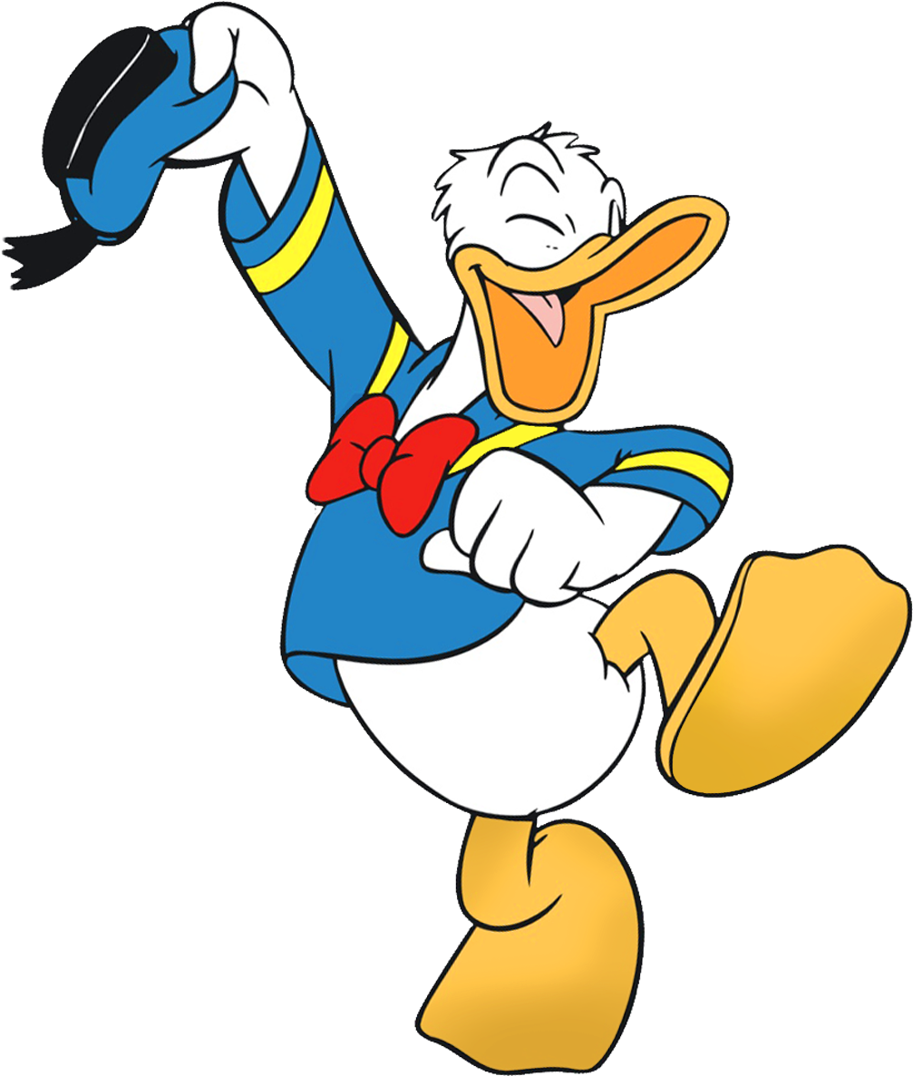 Donald Duck Silhouette Png Download - Mickey Mouse Character Png (1184x1273), Png Download