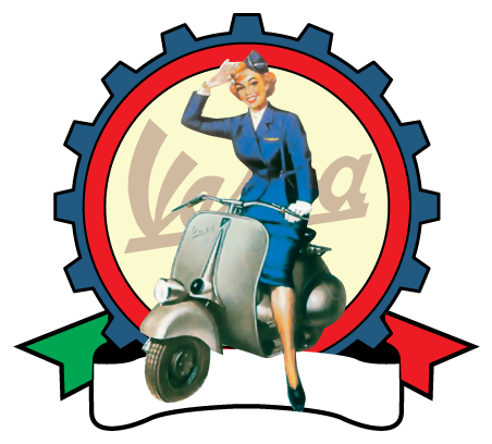 Vespa Vintage Girl - Floweravenue Petite Mauve Colored Glass Pearl Chandelier (451x416), Png Download