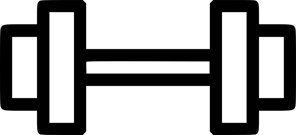 Dumbbell Comments - Icon (980x448), Png Download