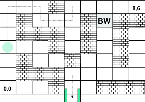 Labyrinth - - Number (495x349), Png Download