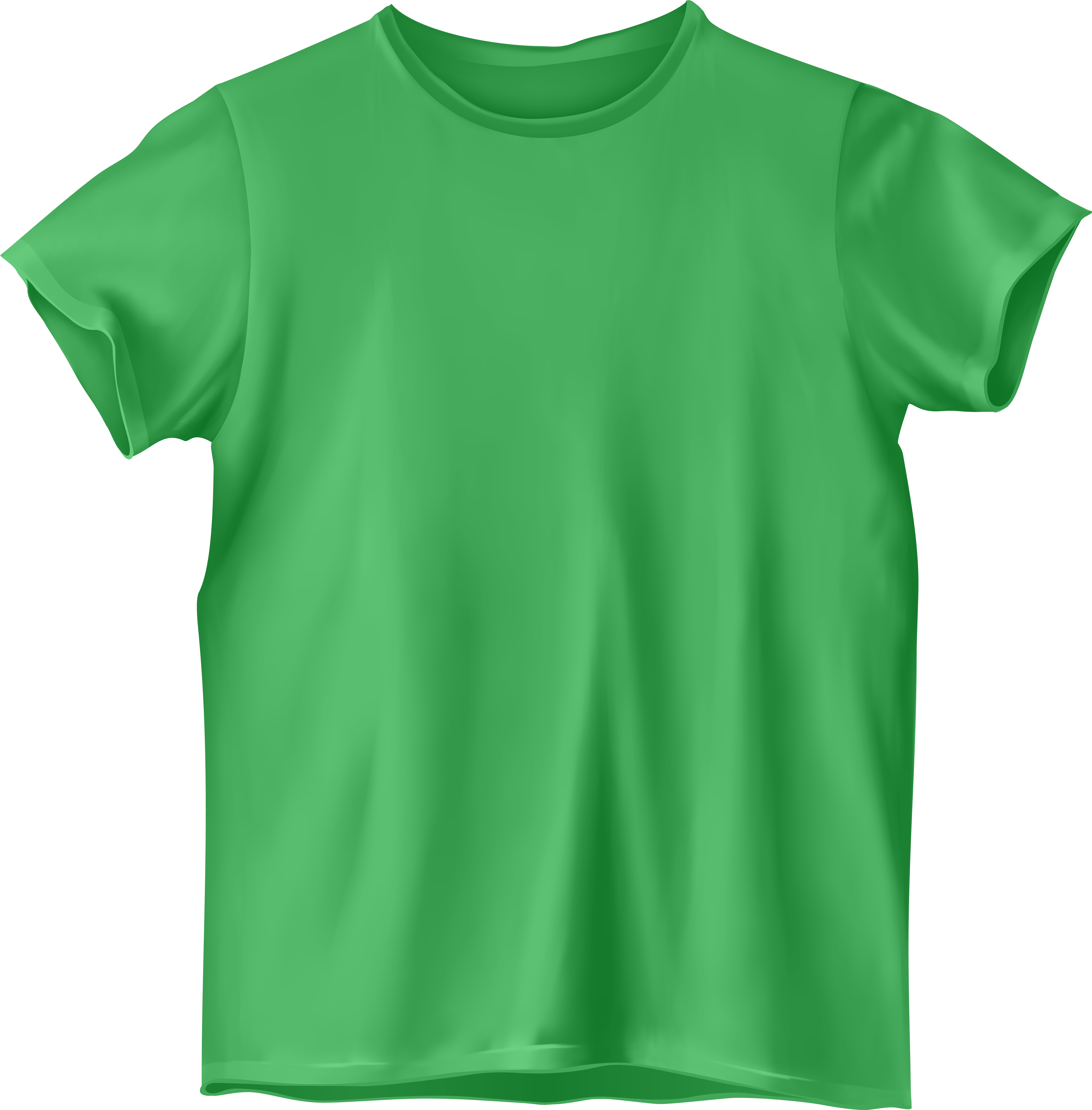 Green T Shirt Png Clip Art - Green T Shirt Transparent (5902x6000), Png Download