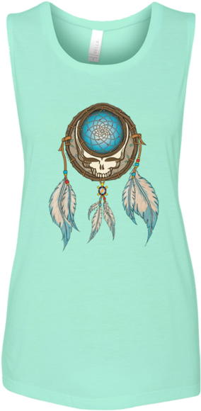 Grateful Dead Steal Your Face Skull In A Dream Catcher - Grateful Dead Steal Your Face (620x620), Png Download