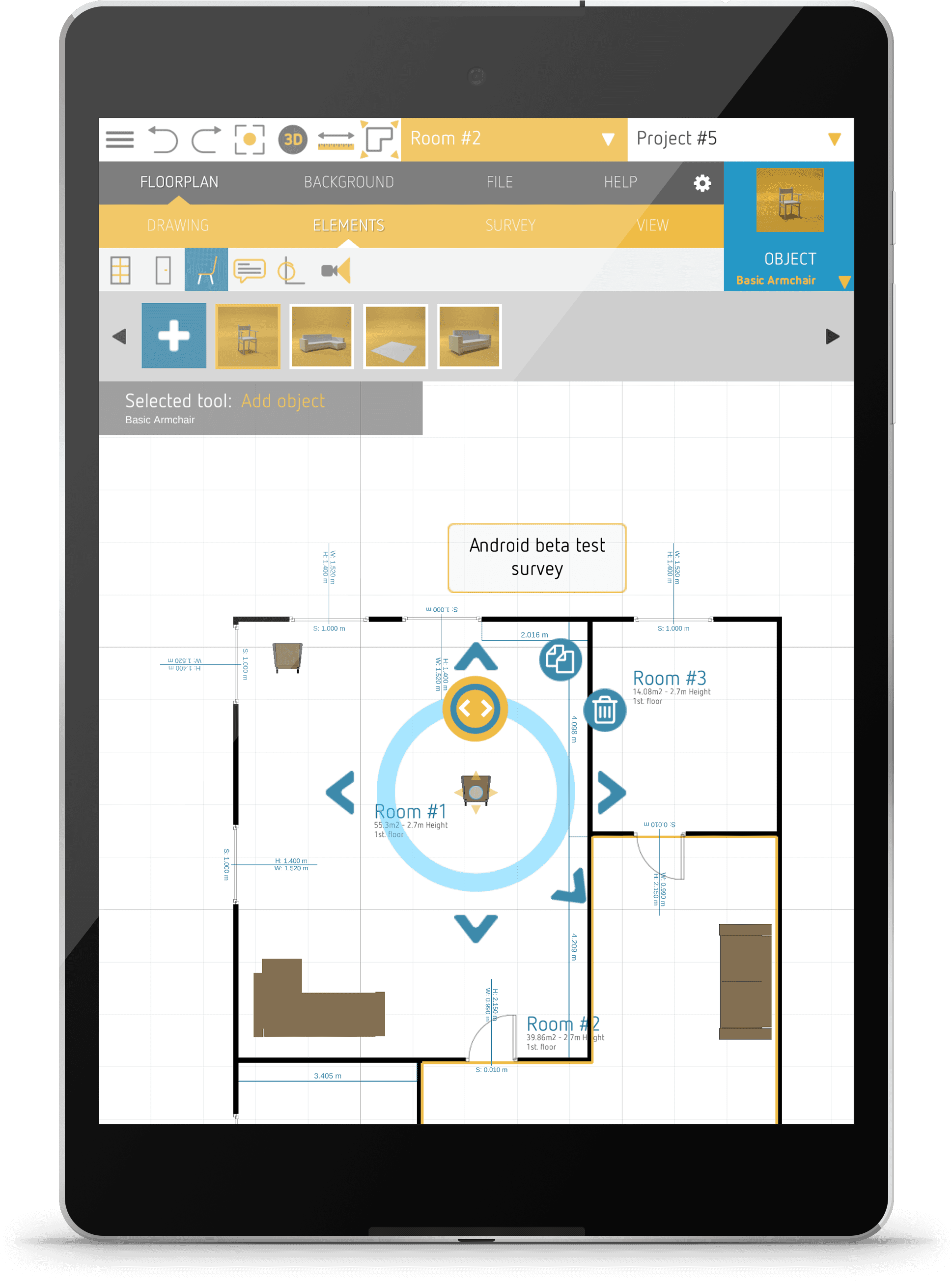 Nexus9 Lunarwhite Mockup - Building (2277x3083), Png Download