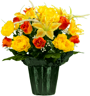 Orange Roses (376x376), Png Download