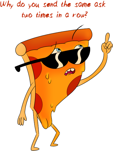 Pizza Steve Doesn't Get It Bro - Cartoon (500x658), Png Download