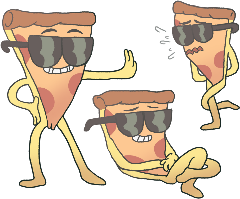 Pizza Steve (1024x850), Png Download