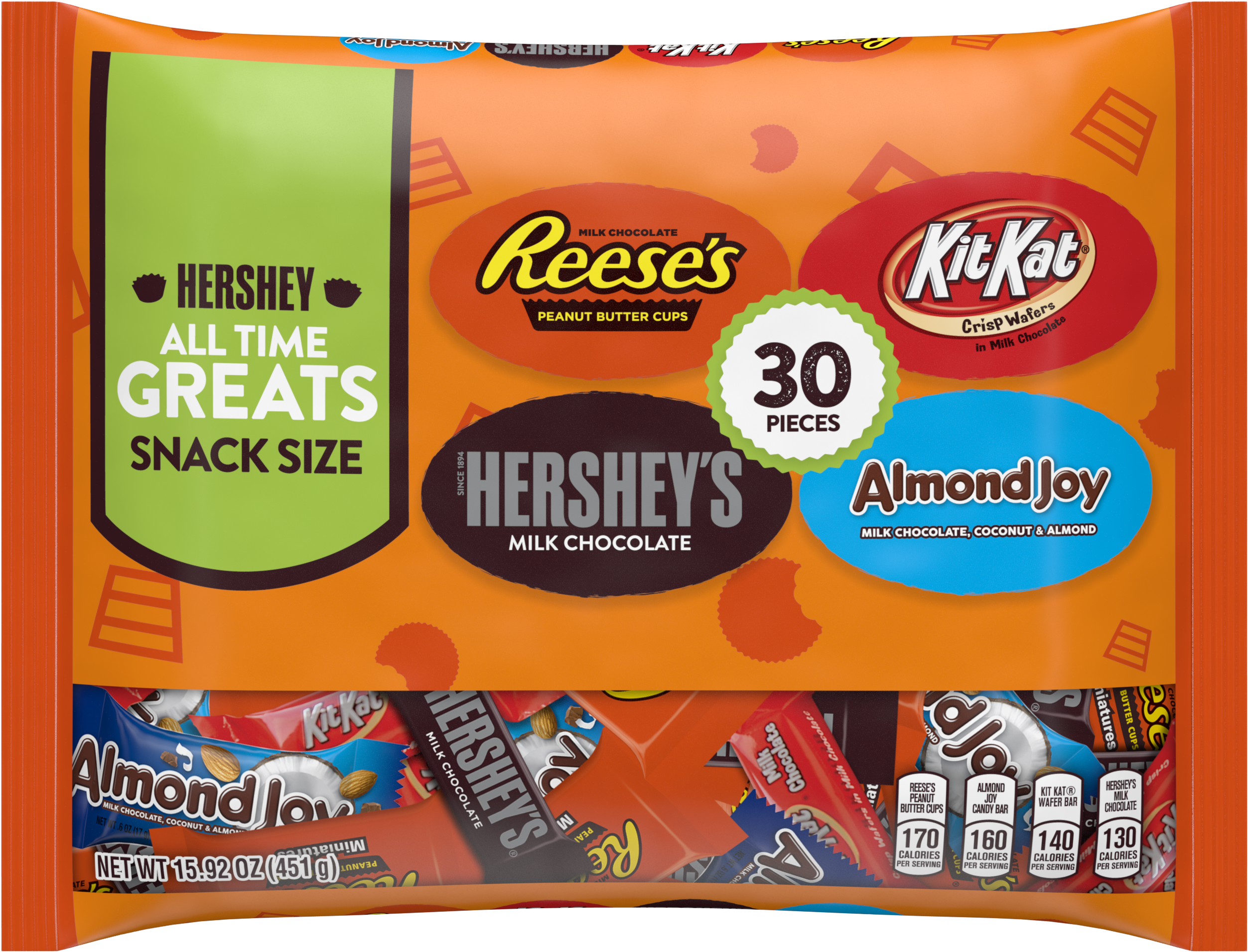 Hershey's, All Time Greats Chocolate Candy Variety - Hershey All Time Great (3000x3000), Png Download