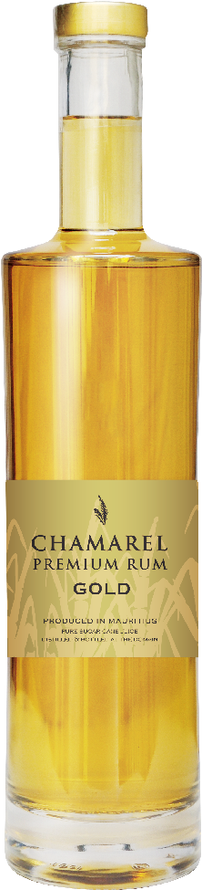 Gold Rum - Chamarel Premium Rum Gold (801x1101), Png Download