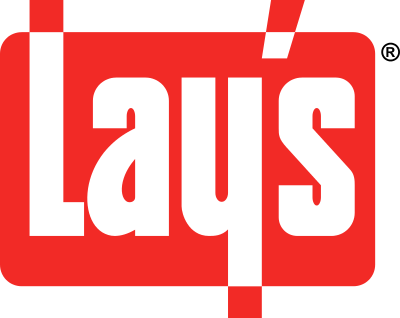 400px-lay's Logo 1965 - Black And White Optical Illusion Drawing (400x318), Png Download