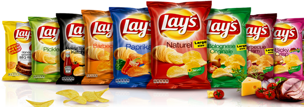 Which Lay's Chip Are You - All Lays Chips (610x259), Png Download