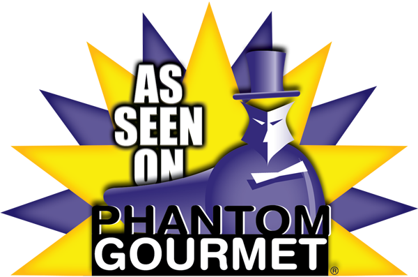 As Seen On The Phantom Gourmet - Seen On Phantom Gourmet (600x397), Png Download