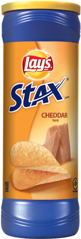 Lay's Stax Bacon And Cheddar Potato Skins (334x483), Png Download