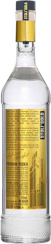 Stoli® Gold - Stoli Gold (300x850), Png Download