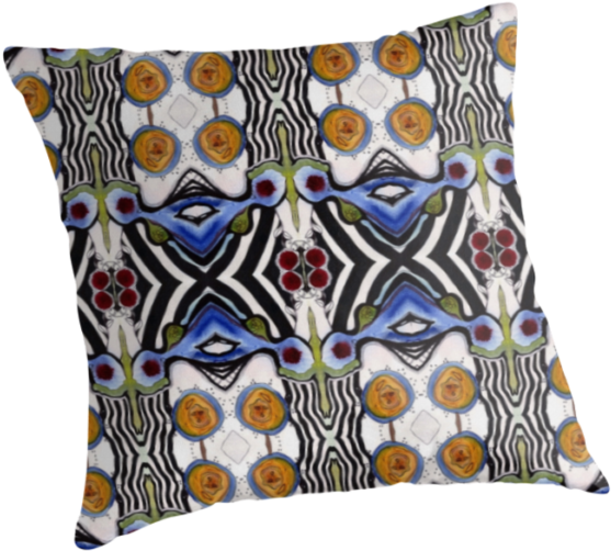 Art Throw Pillow 'tribal Sun' - Decalgirl Lslv-tribalsun Laptop Sleeve - Tribal Sun (750x750), Png Download