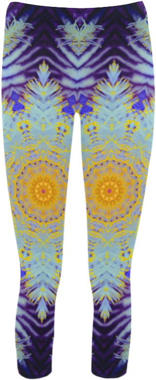 Sun Tribe Capri Legging - Leggings (1000x1000), Png Download