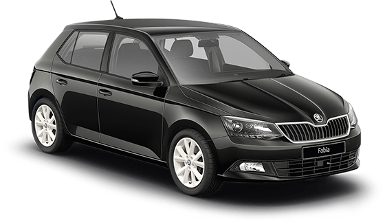 Skoda Fabia V2 - 2014 Hyundai Genesis Black (560x320), Png Download