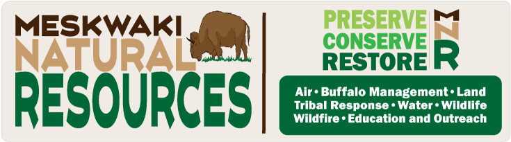 Meskwaki Natural Resources Exists To Support The Meskwaki - Meskwaki Natural Resources (750x216), Png Download
