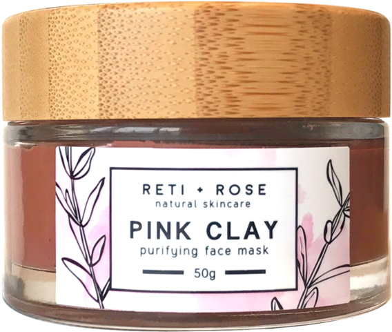 Pink Clay Face Mask (1000x1000), Png Download