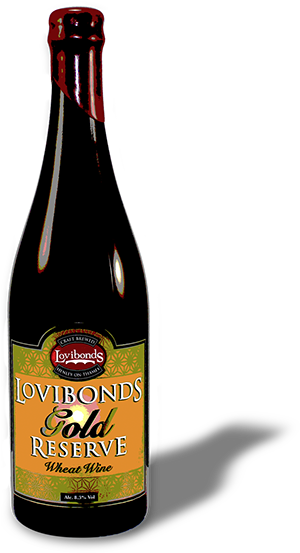 Wheat Wine - Glass Bottle (299x571), Png Download