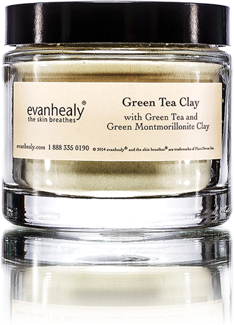 Green Tea Clay - Evanhealy - Green Tea Clay - 2.4 Oz (1224x1204), Png Download