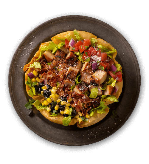 Taco Salad (500x550), Png Download