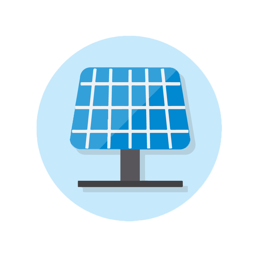 Flat Icons Solar Panel Regreen 2018 03 20t16 - Solar Panel Flat Icon Png (1067x1046), Png Download