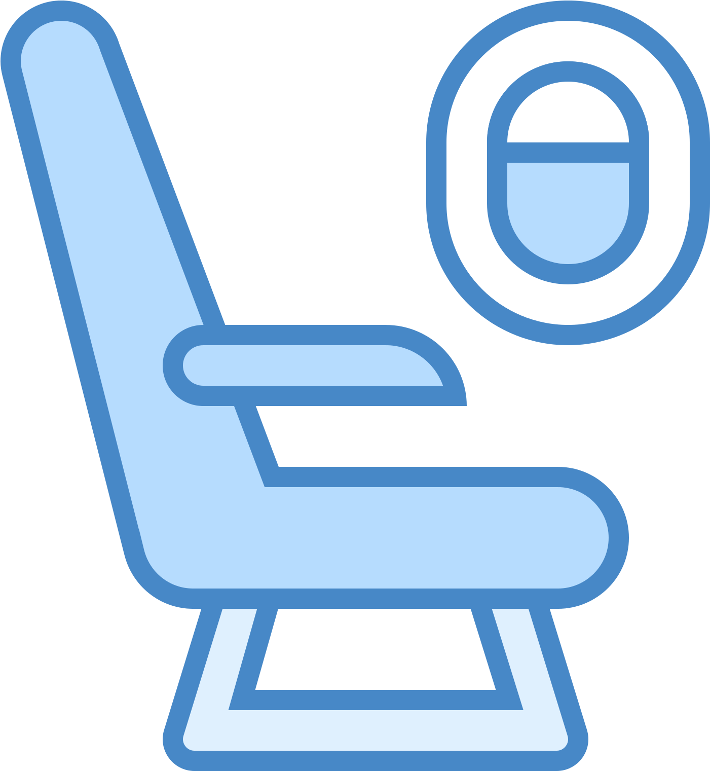 Flight Of Stairs Icons Download For Free At Icons8 - Flight Seat Icon (1600x1600), Png Download