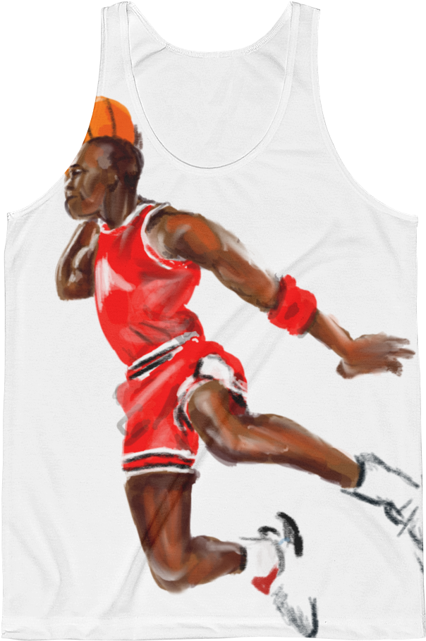 Jordan X Lafond Unisex Classic Fit Tank Top - Player (1000x1000), Png Download