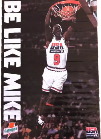 michael jordan be like mike