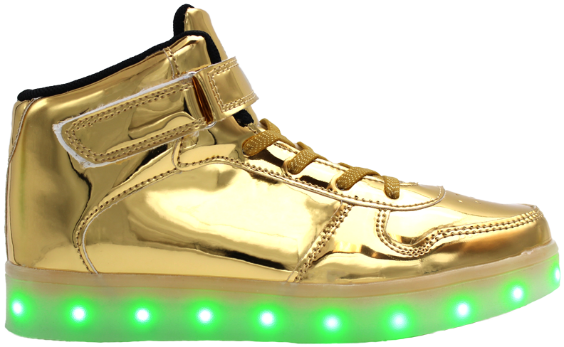 Galaxy Led Shoes Light Up Usb Charging High Top Strap - Galaxy Led Shoes Light Up High Top Strap & Lace (1080x926), Png Download