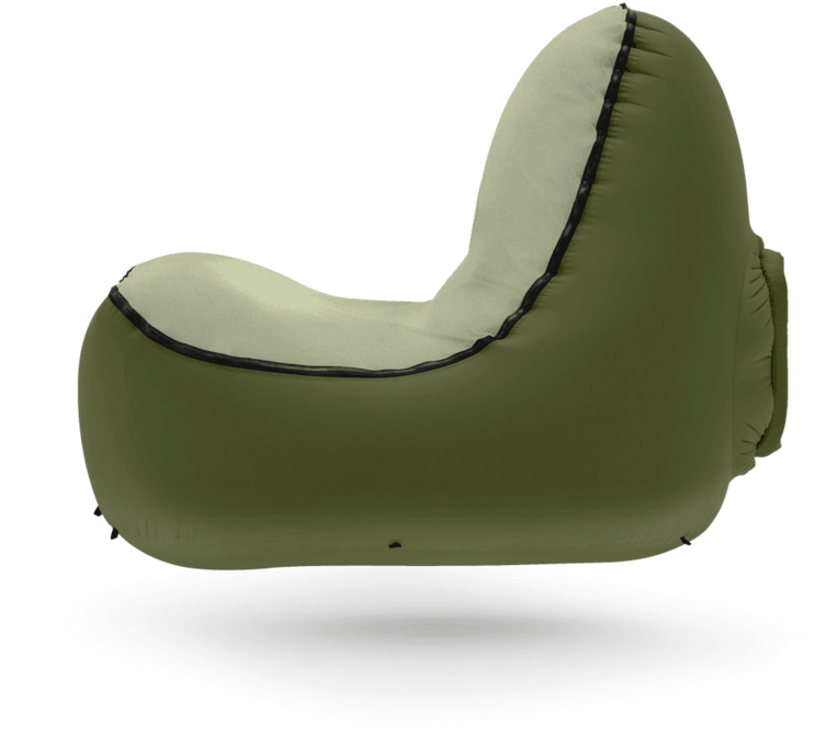 Trono™ Inflatable Chair - Luft Stol (840x840), Png Download