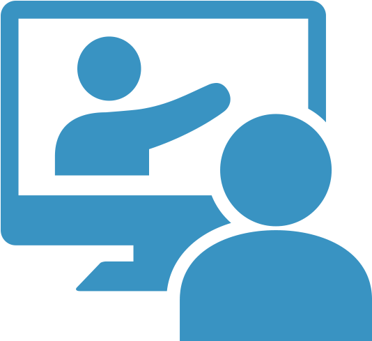 Nwi6 - Online Training Png Icon (571x571), Png Download