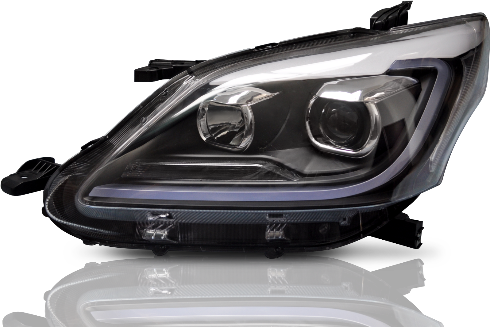Vland New Style Car Light For Toyota Innova 2012-2015 - Innova Projector Headlight (2330x1294), Png Download