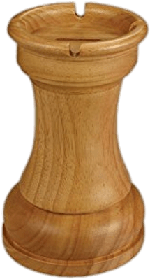 Chess Castle - Best Chess Set Andre Wooden Chess Piece Rook Tower (400x400), Png Download