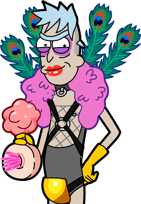 Lust Rick - Rick And Morty Rick Lust (482x697), Png Download