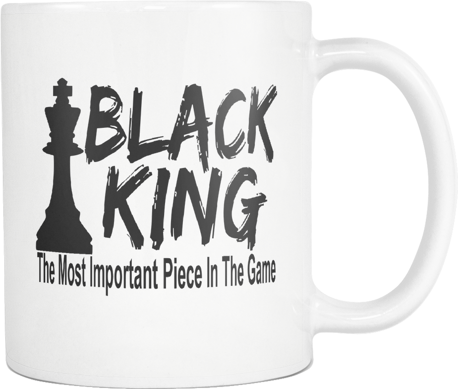 Black King Chess Piece Mug - Black Roots In Session (1024x1024), Png Download