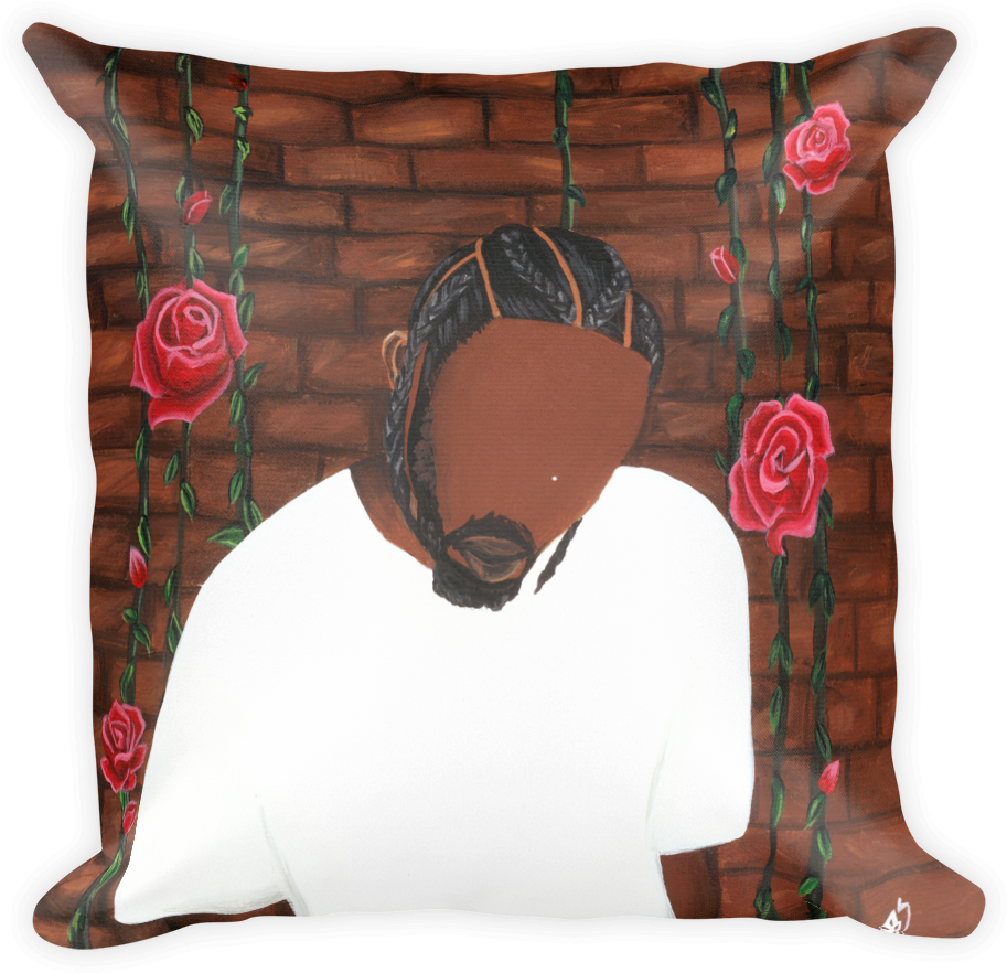 Damn Love Or Lust Pillow - Cushion (1000x1000), Png Download