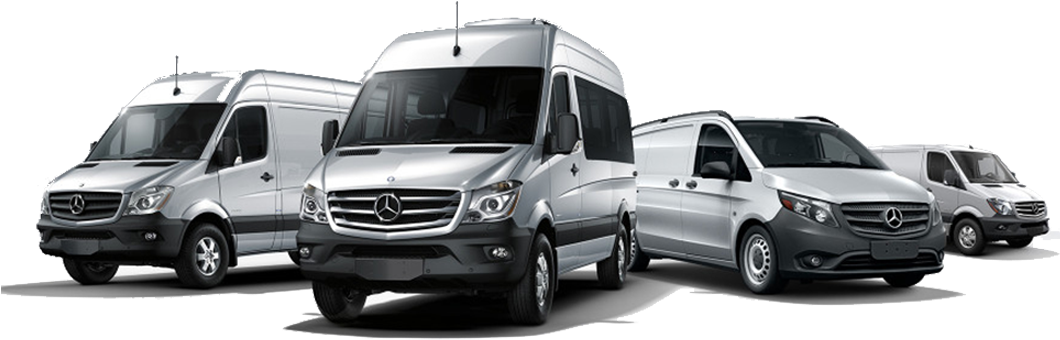 Fleet Download Png - Mercedes Benz Vans (1080x546), Png Download