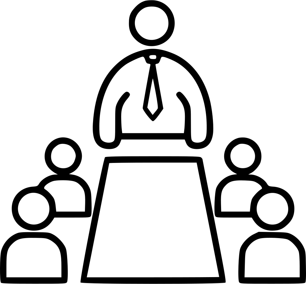 Meeting Comments - Meeting Icon (980x910), Png Download