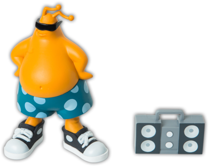 Big Earl Figure - Toejam And Earl Figures (480x480), Png Download