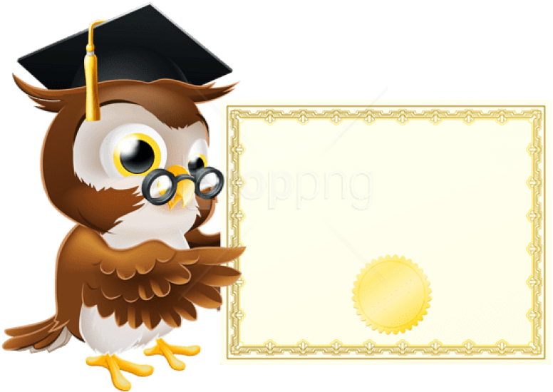 Diploma Transparent Background Download - Coruja Dia Dos Professores (600x422), Png Download