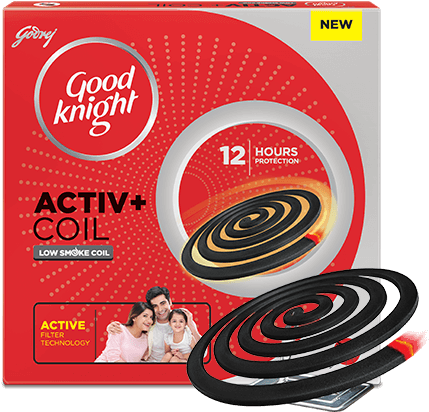 Goodknight Activ Low Smoke Mosquito Coil - Good Knight Green Shakti (500x500), Png Download