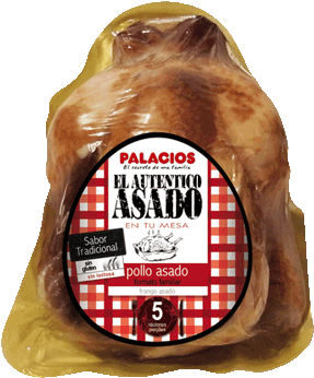 Roast Chicken - Palacios (360x410), Png Download
