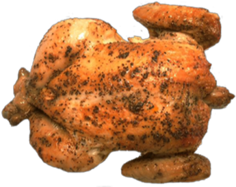 Roasted Chicken - Food (420x288), Png Download