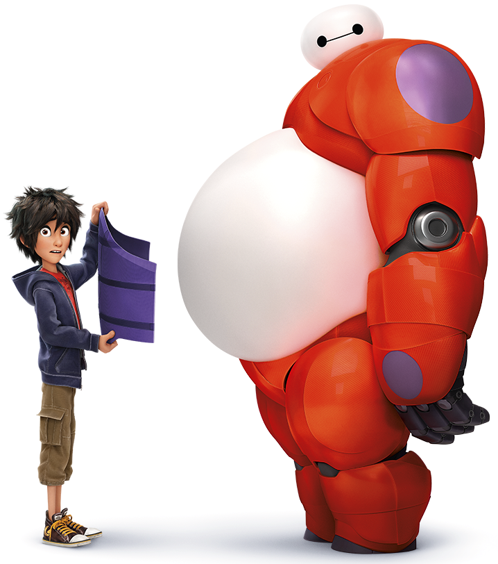 Together - Big Hero 6.2014 Bluray (718x812), Png Download