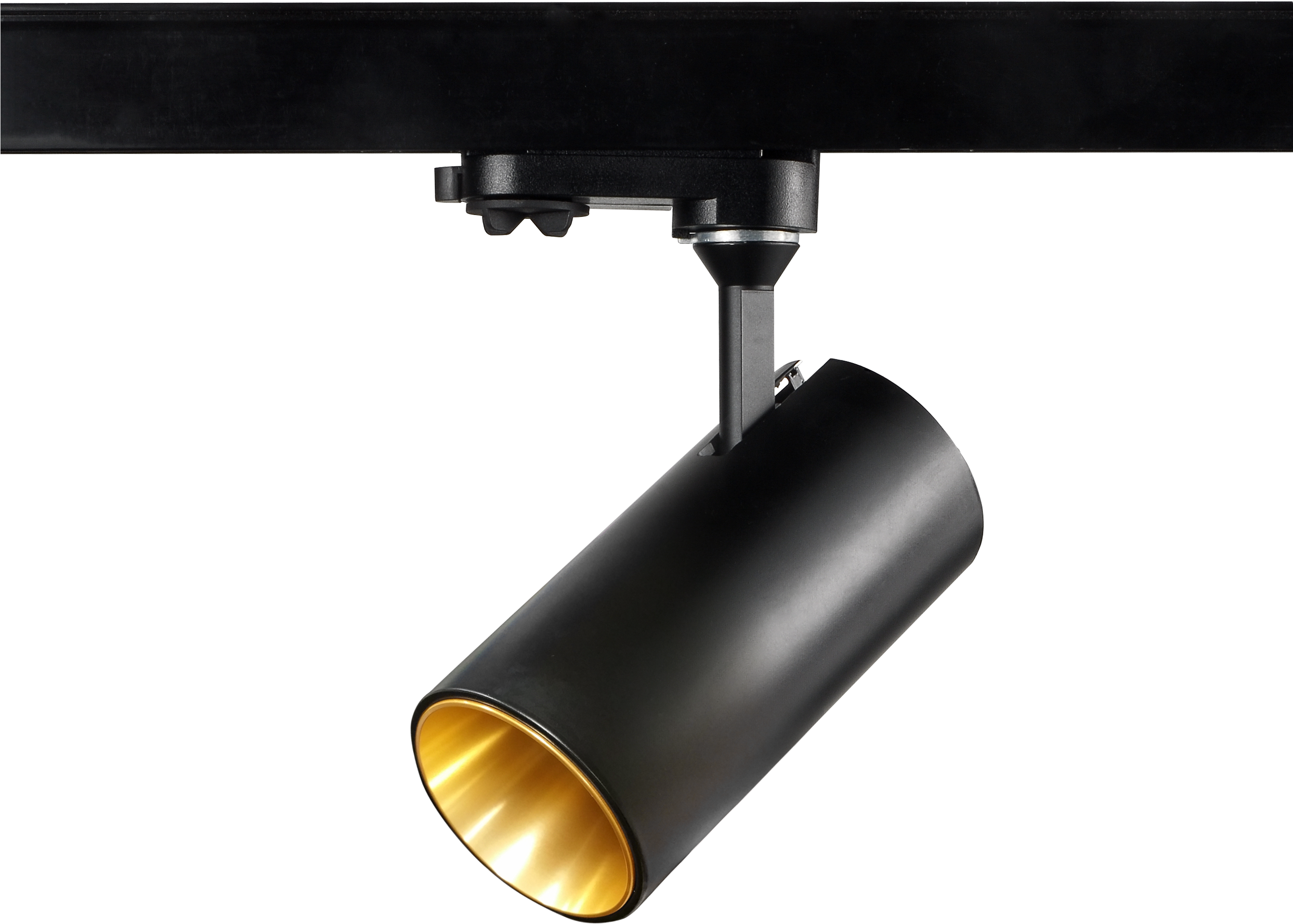 Vortex Black Gold - Black And Gold Track Lighting (2684x2552), Png Download